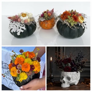 On-farm floral arrangement event
