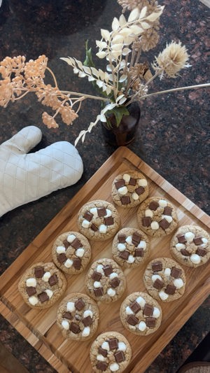 S'mores cookies