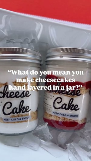 Cheesecake in a jar
