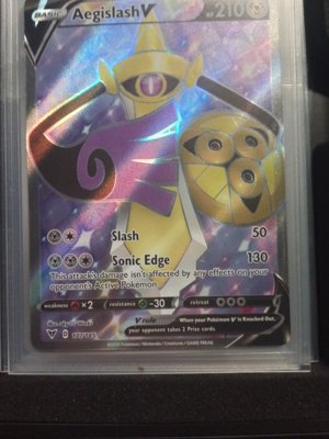 Aegislash V Pokémon Card