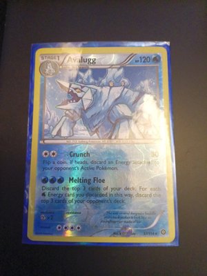 Avalugg Pokémon Card Stage 1