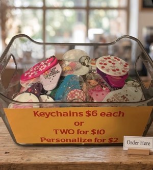 Personalized keychains