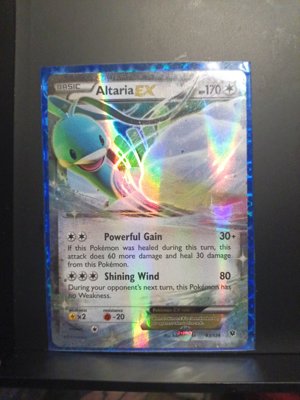 Altaria EX Basic Pokémon Card