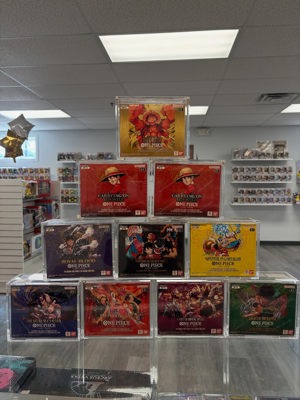 One Piece TCG booster boxes