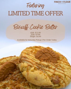 Biscoff Cookie Butter cookies (4-pack)