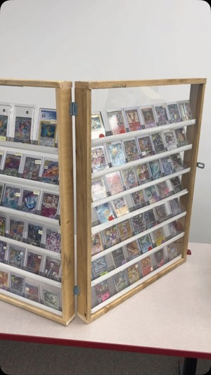 A-Frame card display