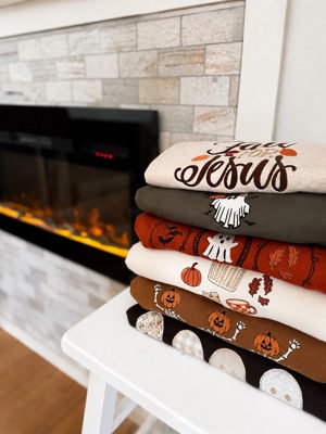 Fall for Jesus design de Beloved Embroidery, MN