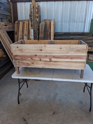 Rustic Cedar Planter Box