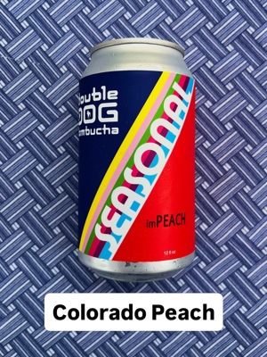 Colorado peach kombucha (cans)