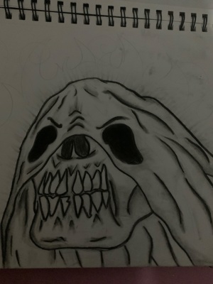 Skull Drawing Sketch
