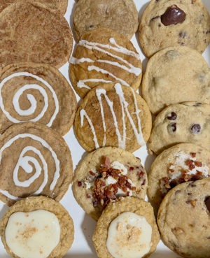 Autumn mini cookies
