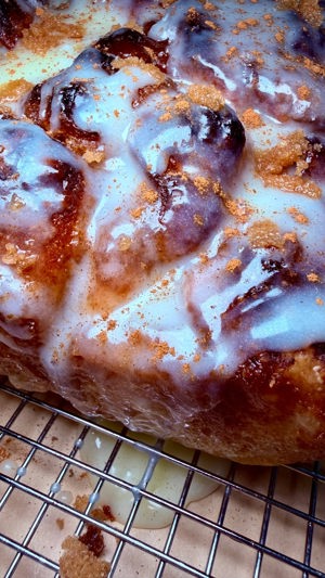 Cinnamon Roll Sea Salt Focaccia