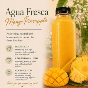 Cucumber lime agua fresca