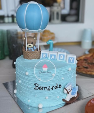 Bolo de chocolate com brigadeiro e ganache