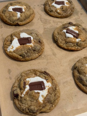 S'mores cookie (protein version)