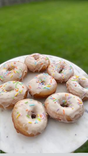 Sourdough donuts