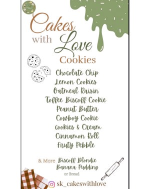 Cookies by Cakes with Love