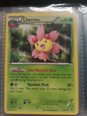 Cherrim Pokémon Card Stage 1