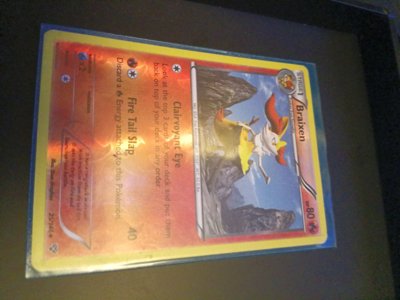 Brakken Pokémon Trading Card