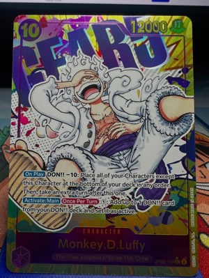 Monkey D. Luffy Alt Art (NM)