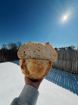 Classic sourdough loaf
